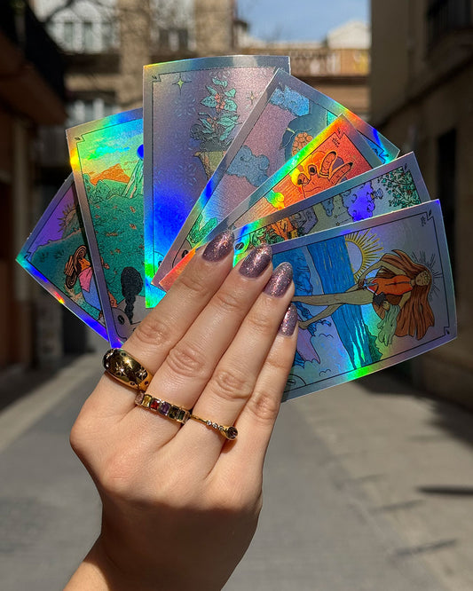 Set of 7 Holographic Sticker