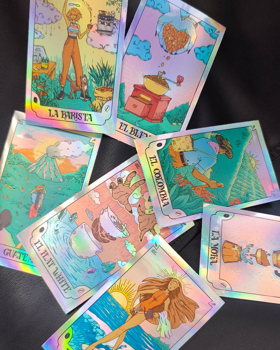 Set of 7 Holographic Sticker