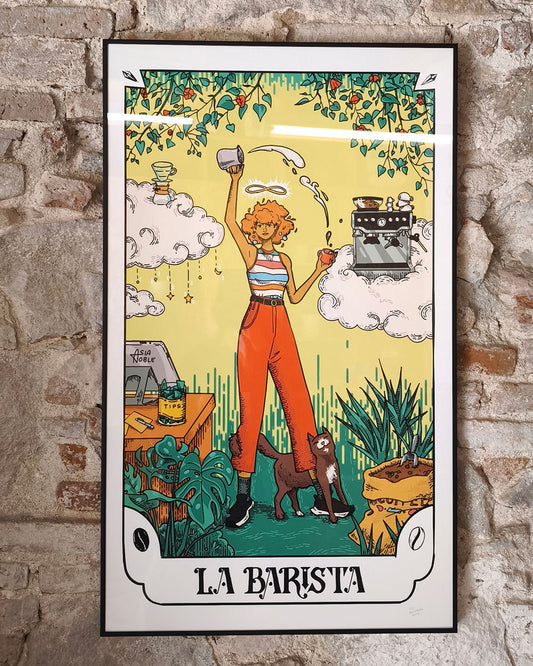 La Barista | Art Print