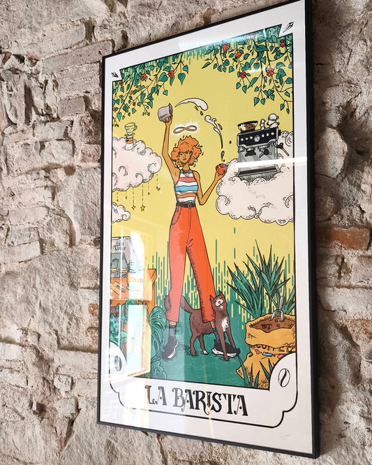 La Barista | Art Print