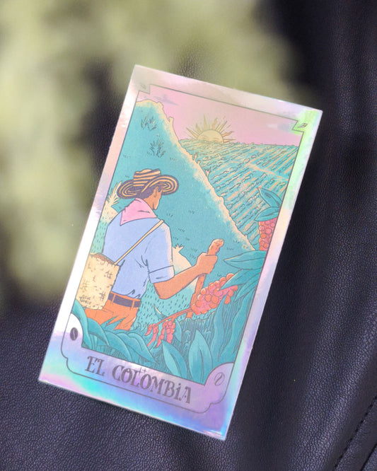 El Colombia | Holographic Sticker