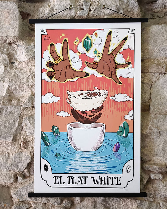 El Flat White | Art Print