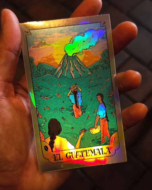 El Guatemala | Holographic Sticker